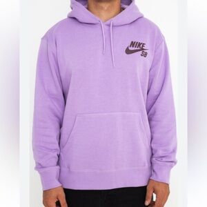Men’s Nike SB Icon Hoodie Violet Star Large